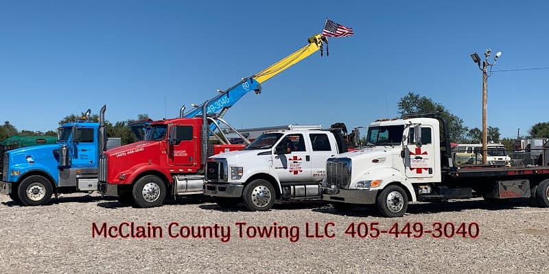 McClain County Towing tow truck