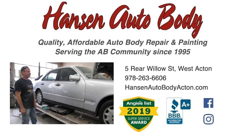 Hansen Auto Body tow truck