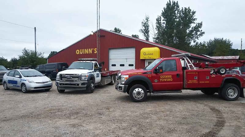 Quinn's Towing tow truck