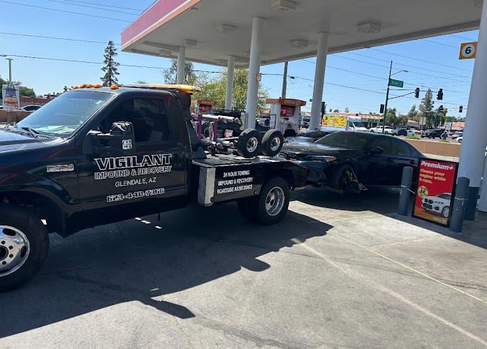 Vigilant Towing & Impound tow truck