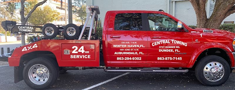 Central Towing of Winter Haven tow truck