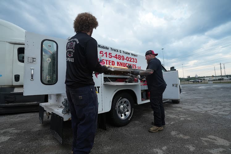 Busted Knuckles LLC tow truck