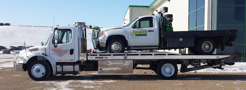 Ole Olson's Towing & Recovery tow truck