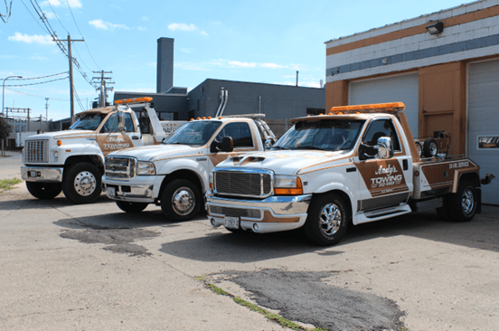 Andy's Towing tow truck