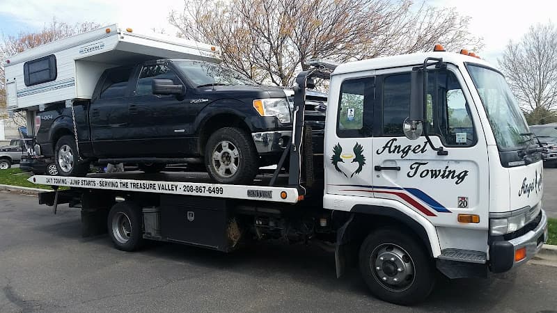 Angel Towing tow truck