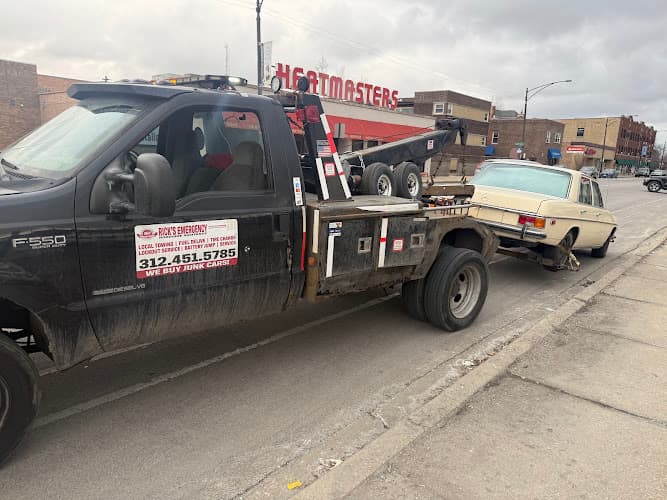 Rick's Emergency Roadside Assistance tow truck