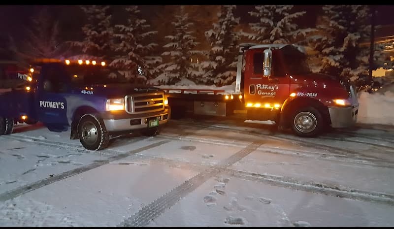 Putneys garage tow truck