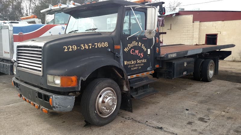Mc Duffie & Son Wrecker Services tow truck