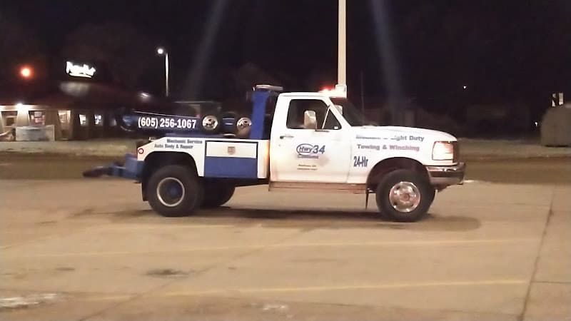 Hwy 34 Customs, Inc. tow truck