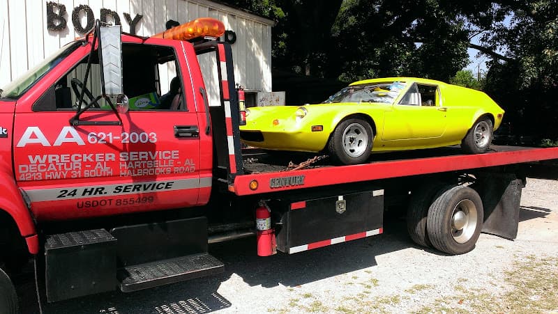 AA Wrecker Service tow truck