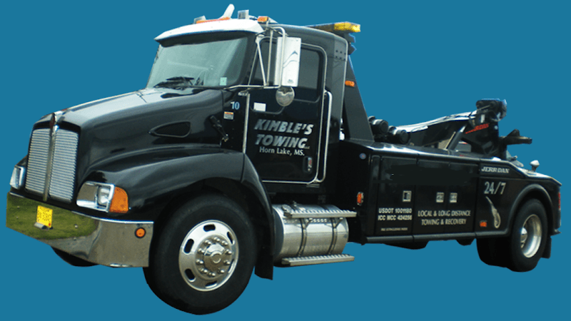 Kimble's Towing tow truck