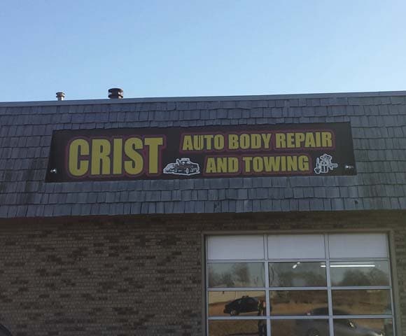 Crist Auto Body Repair & Towing tow truck