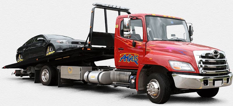 Angels Towing - Junk Car Mass tow truck