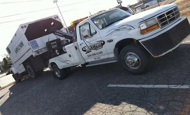 McGehee Towing tow truck