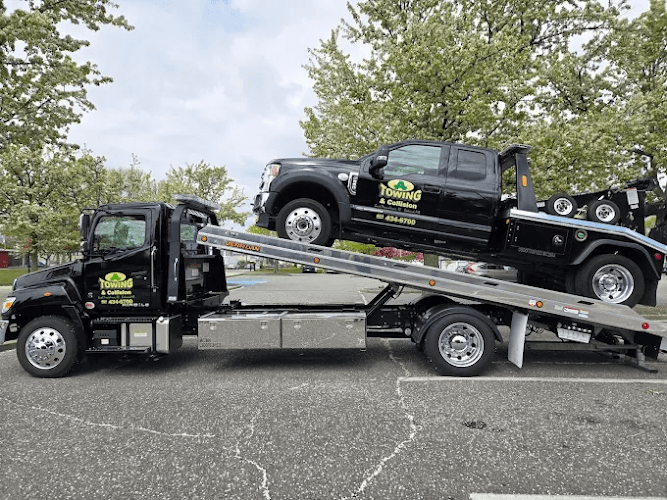 A Towing tow truck