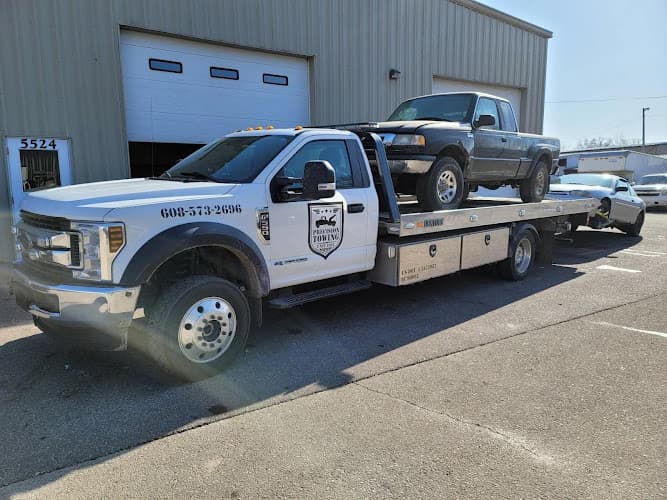 Precision Towing & Recovery tow truck
