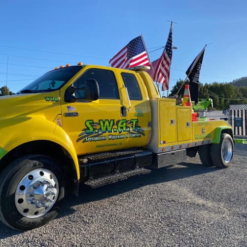 SWAT Specialized Wrecking & Towing tow truck