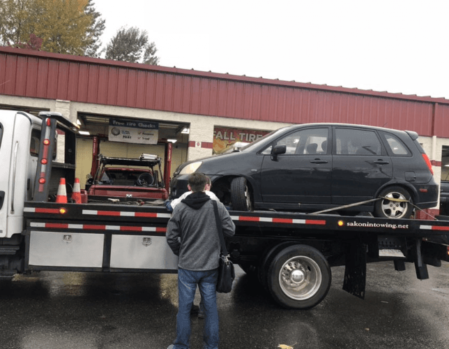 All Around Towing tow truck