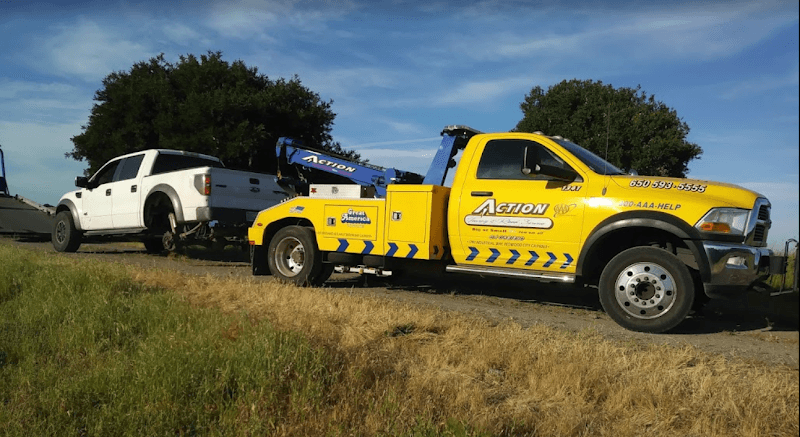 Action Towing & Road Service tow truck