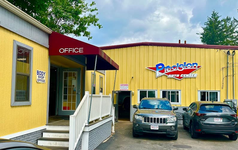 Precision Auto Center tow truck