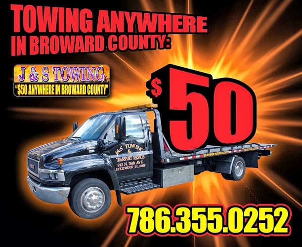 J&S Towing and Transport Services Inc tow truck
