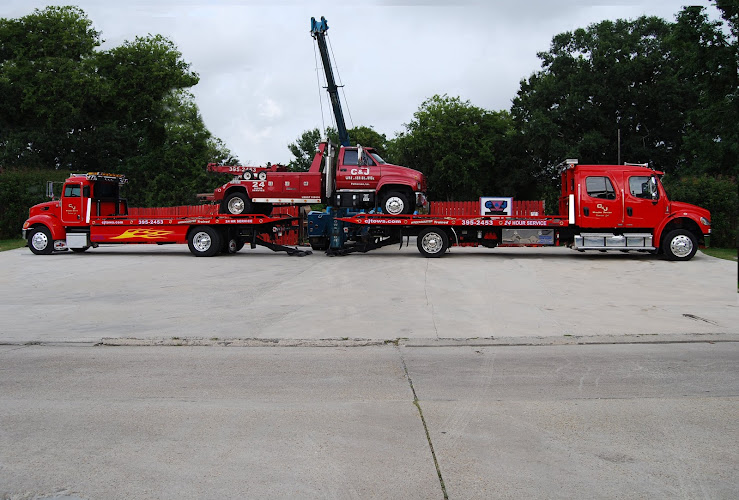 C & J Wrecker Service tow truck
