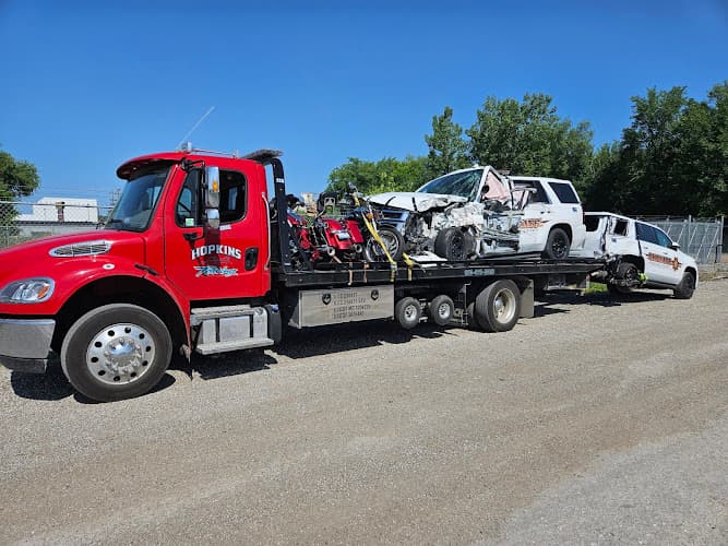 Hopkins Towing, Inc. tow truck