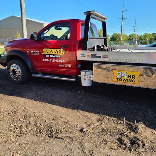 Sparky's BK Towing tow truck