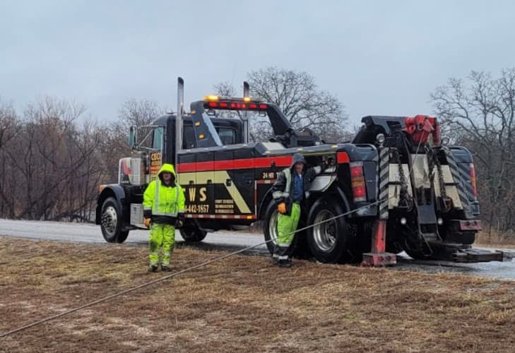 Cisco Wrecker Service tow truck