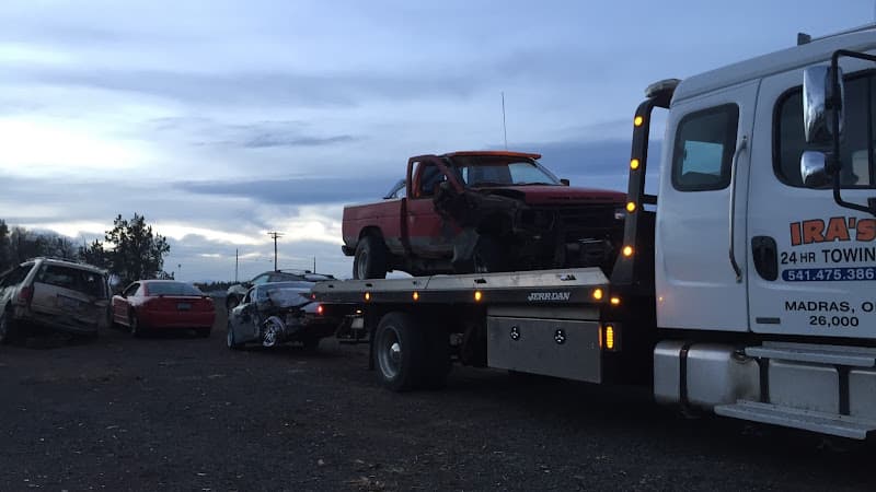 Ira's Sales and Service tow truck