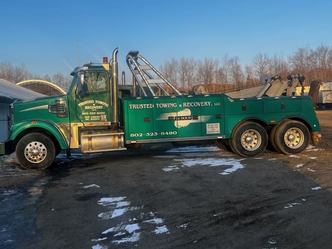 Trusted Towing & Recovery LLC tow truck
