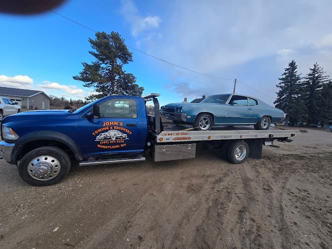 John's Towing and Recovery tow truck