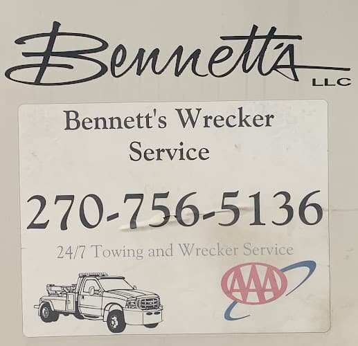 Bennett's Wrecker Service tow truck