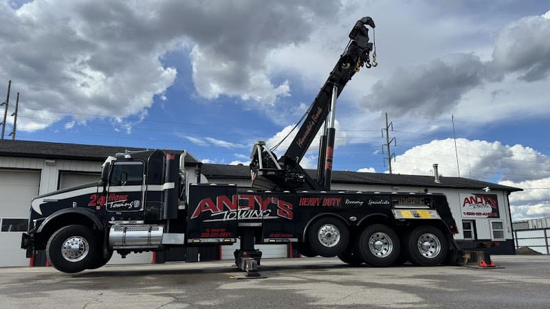 Andy's Towing tow truck