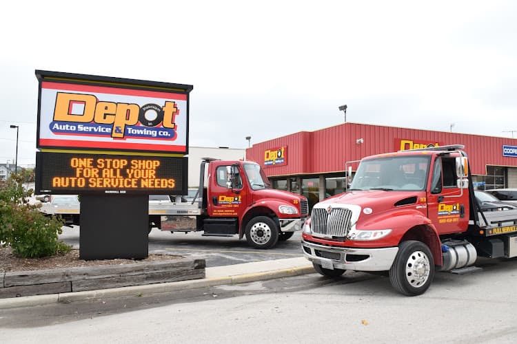 Depot Auto Service & Towing tow truck