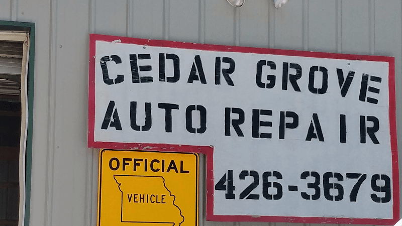 Cedar Grove Auto repair / Cedar Grove Auto Sales tow truck