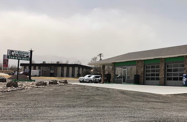 The Service Center tow truck