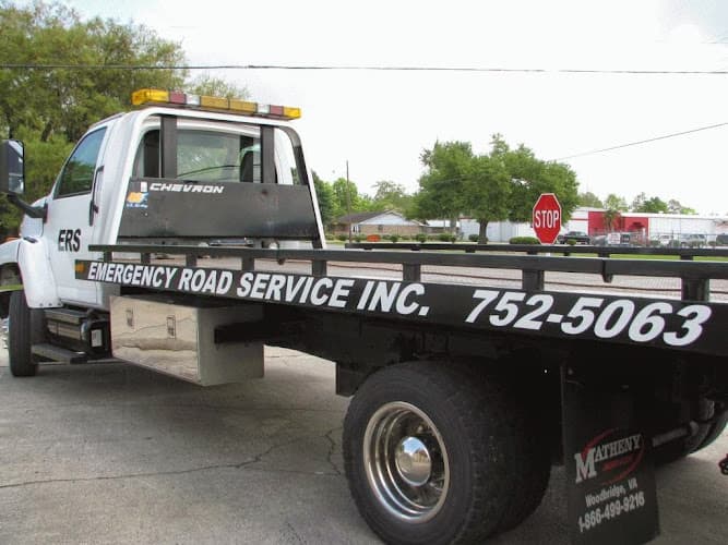 Emergency Road Service Inc tow truck