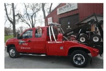 Brown's Wrecker Service Inc tow truck