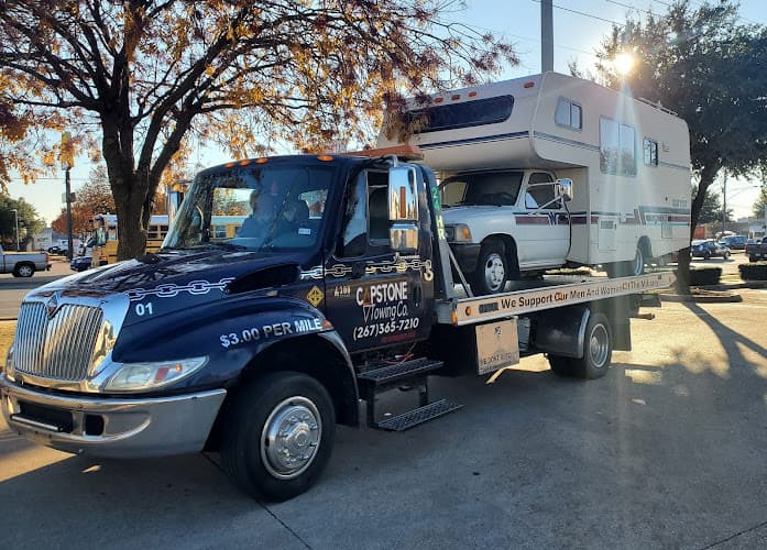 Capstone Towing Company tow truck
