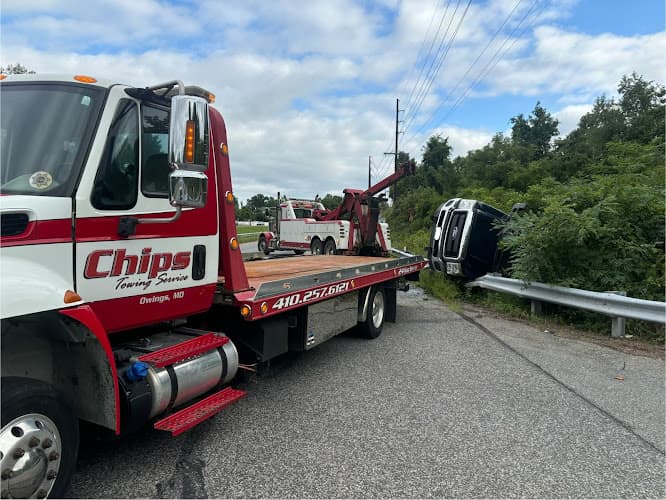 Chips Towing & Recovery tow truck