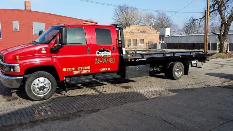 Capital towing services tow truck