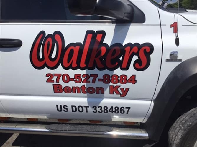 Walker's Towing & Auto Repair tow truck