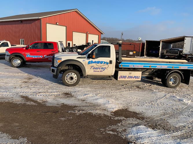Shaggys Towing Inc. tow truck