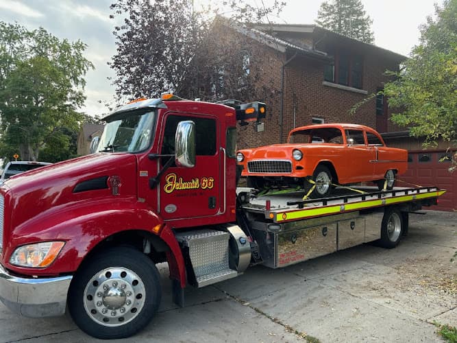 Johnnie's 66 Towing & Auto Repair & Tire Sales & Service tow truck