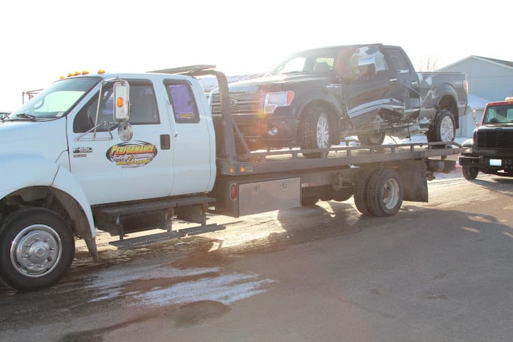 Performance Towing & Recovery tow truck