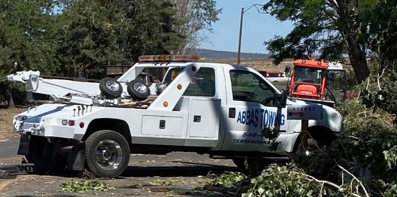 Abbas Towing and Abbas Roadside services tow truck