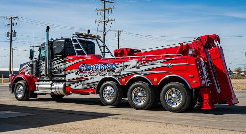 Crown Towing Solutions - Heavy Duty Wrecker Sarepta tow truck
