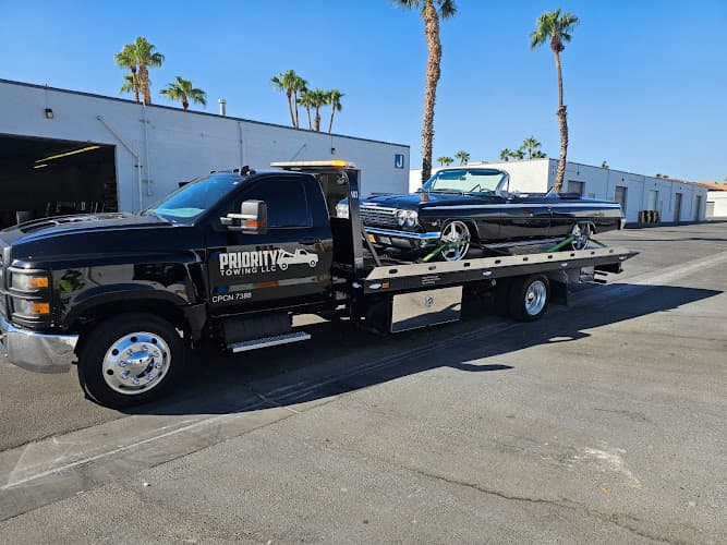 Priority Towing LLC. CPCN 7388 tow truck