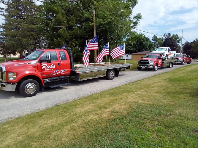 Rick's Towing & Wrecker Service tow truck